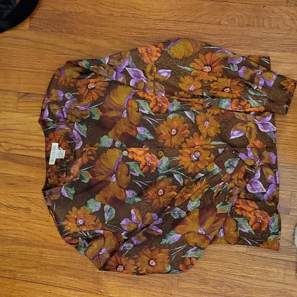 Vintage floral Burton blouse